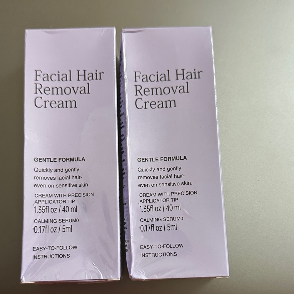 Facial Hair Removal Cream 2 boxes
